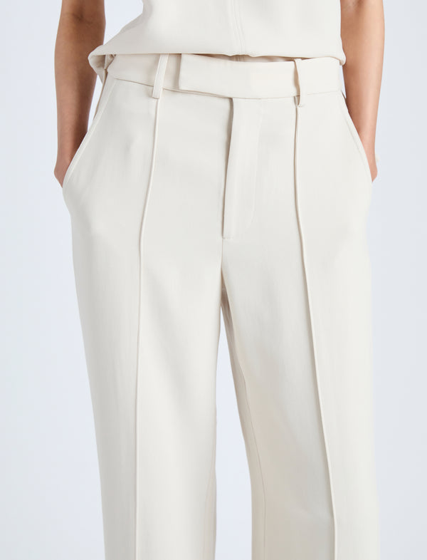 Proenza Schouler Proenza Schouler Weyes Pant In Light Matte Double Crepe - Wheat