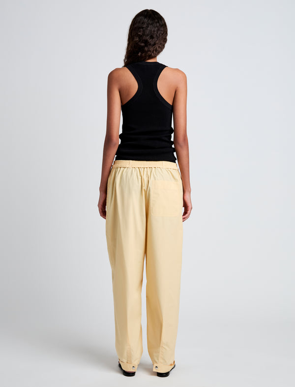 Proenza Schouler Proenza Schouler White Label Aston Pant In Tech Cotton - Light Wheat