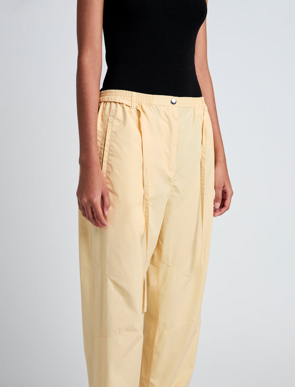 Proenza Schouler Proenza Schouler White Label Aston Pant In Tech Cotton - Light Wheat