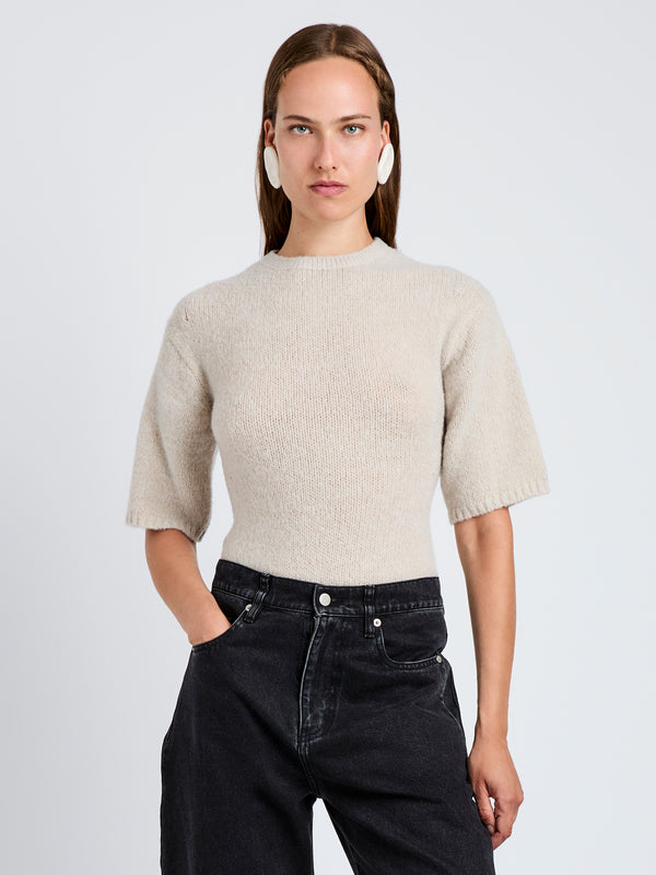 proenza schouler Proenza Schouler White Label Dana Sweater in Wool - Off White