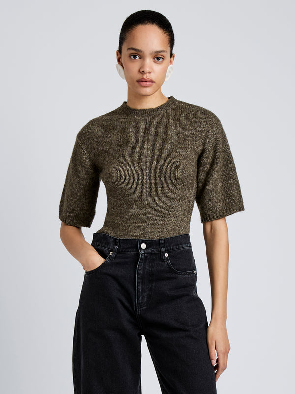 proenza schouler Proenza Schouler White Label Dana Sweater in Wool - Branch