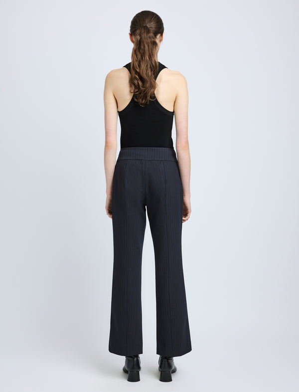 Proenza Schouler Proenza Schouler White Label Isadora Pant In Stretch Tailoring - Ink Check