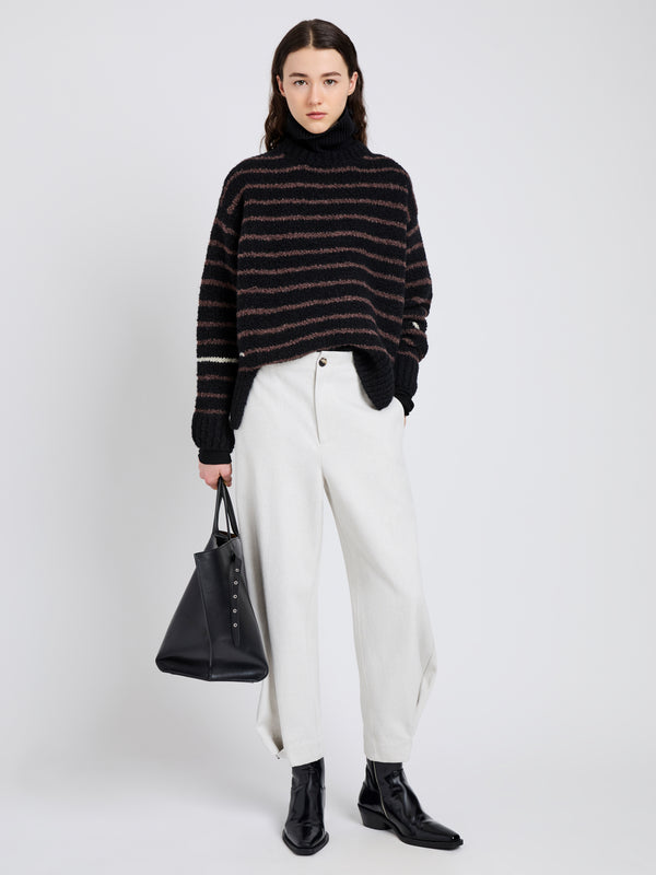 proenza schouler Proenza Schouler White Label Kay Pant in Wool Garbardine - Bone Melange