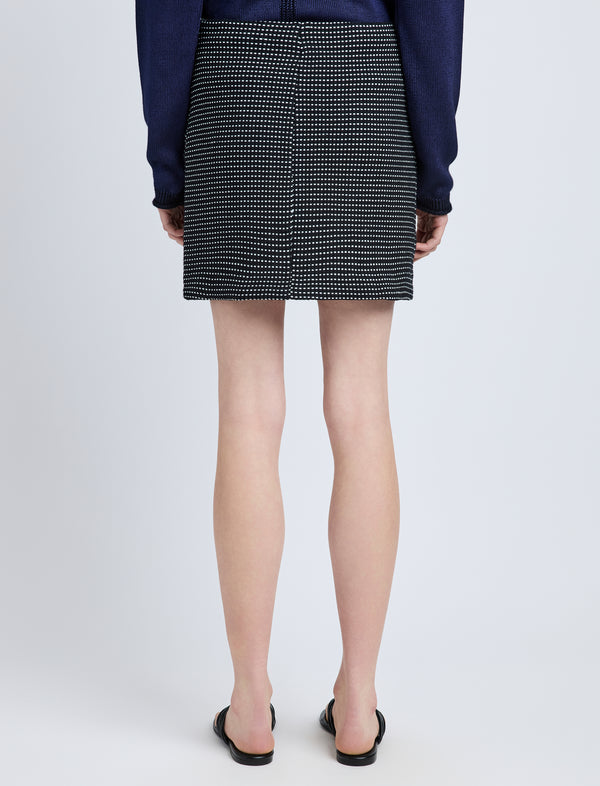 Proenza Schouler Proenza Schouler White Label Lawson Skirt In Tweed - Black