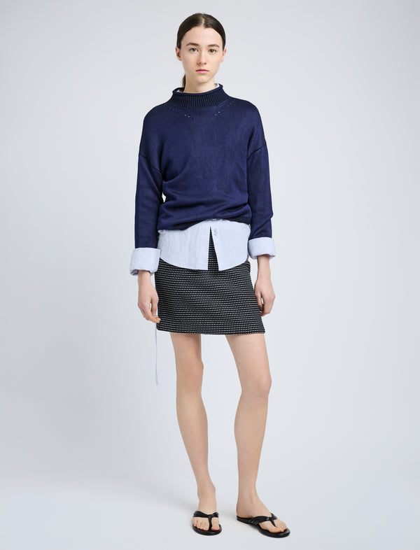 proenza schouler Proenza Schouler White Label Lawson Skirt in Tweed - Black