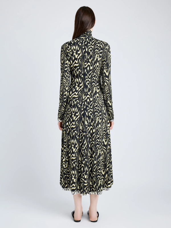 Proenza Schouler Proenza Schouler White Label Marion Dress In Printed Jersey - Daffodil Multi