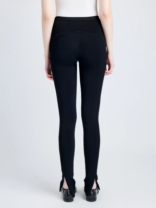 Proenza Schouler Proenza Schouler White Label Marisol Pants In Ribbed Knit - Black