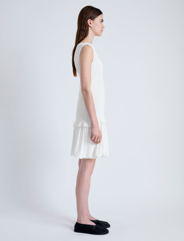 Proenza Schouler Proenza Schouler White Label Martine Dress In Micro Pleat - Off White