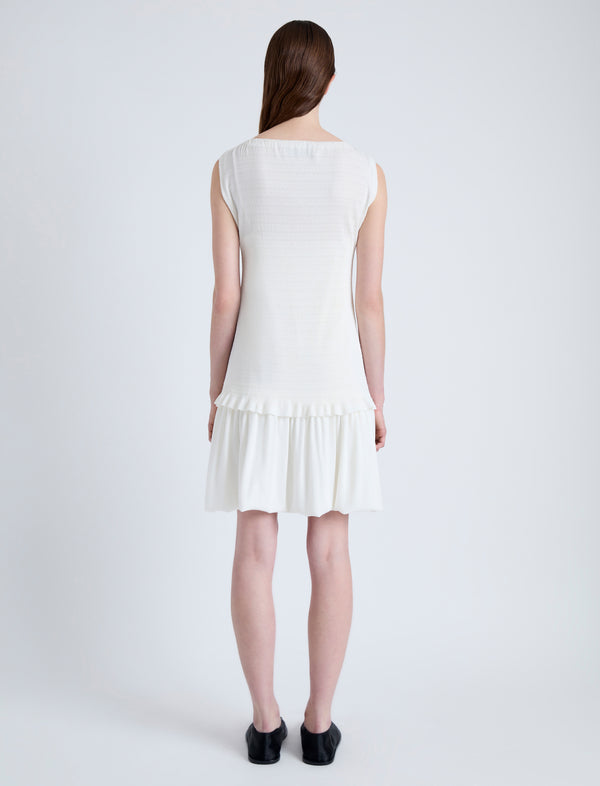 Proenza Schouler Proenza Schouler White Label Martine Dress In Micro Pleat - Off White