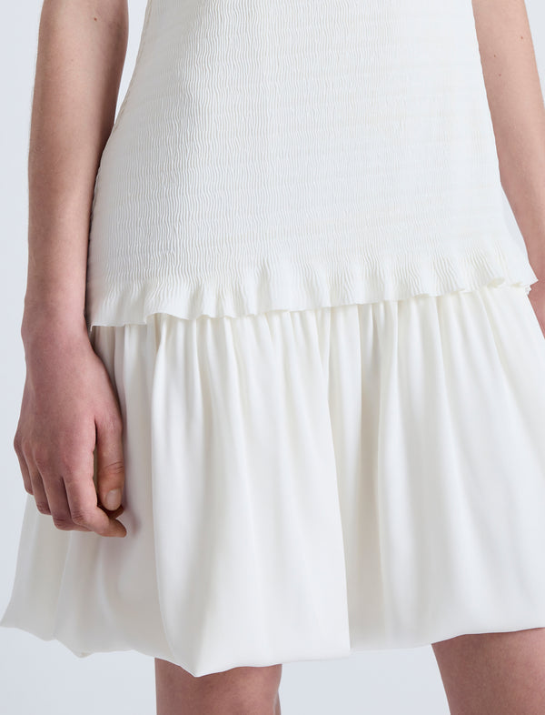 Proenza Schouler Proenza Schouler White Label Martine Dress In Micro Pleat - Off White