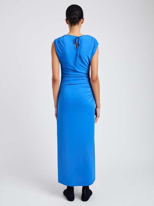 Proenza Schouler Proenza Schouler White Label Mimi Dress In Crepe Jersey - Sea