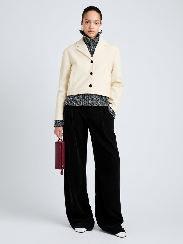 Proenza Schouler Proenza Schouler White Label Nima Jacket In Corduroy - Off White