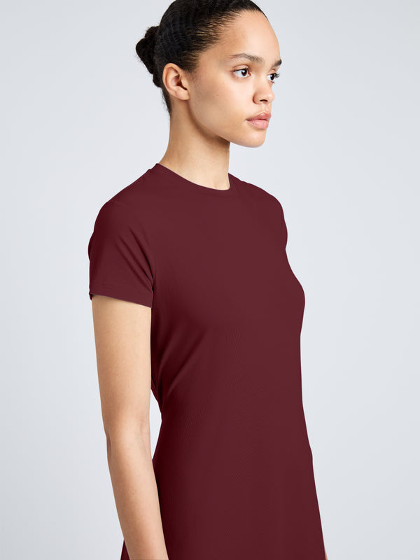 Proenza Schouler Proenza Schouler White Label Noelle Dress In Eco Jersey - Wine