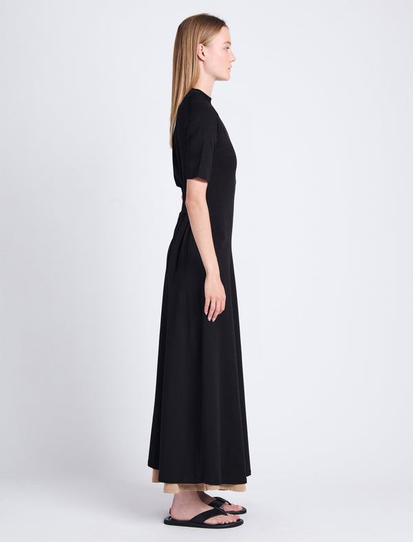 Proenza Schouler Proenza Schouler White Label Noelle Dress In Jersey - Black