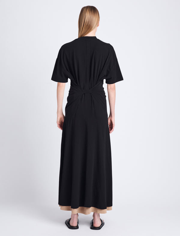 Proenza Schouler Proenza Schouler White Label Noelle Dress In Jersey - Black