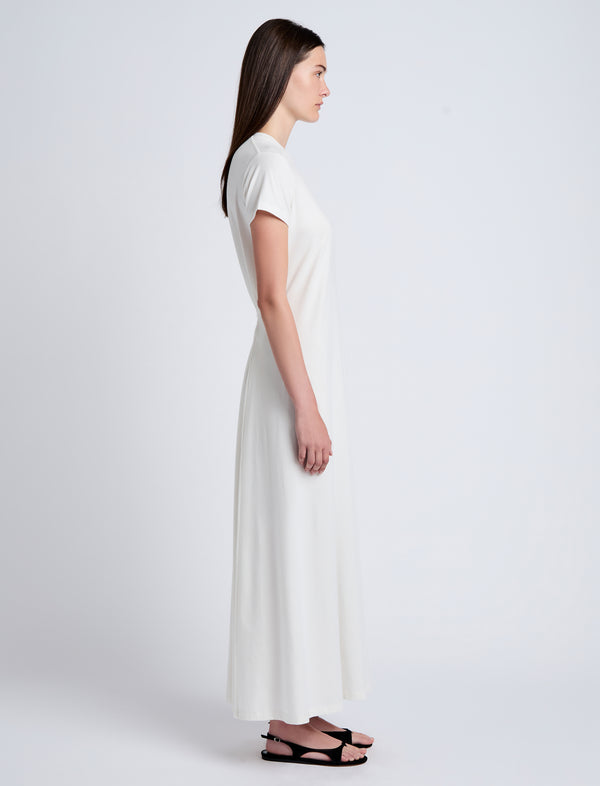 Proenza Schouler Proenza Schouler White Label Noelle Dress In Jersey - Off White