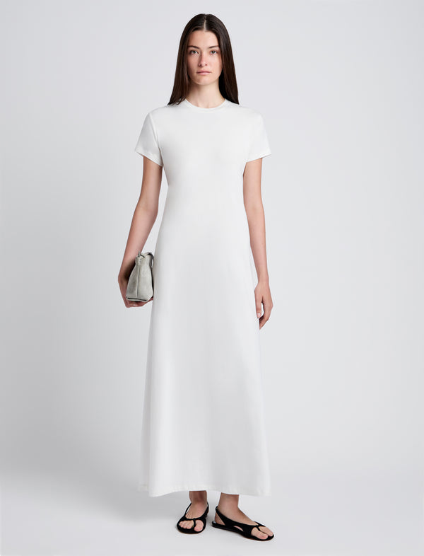 proenza schouler Proenza Schouler White Label Noelle Dress in Jersey - Off White