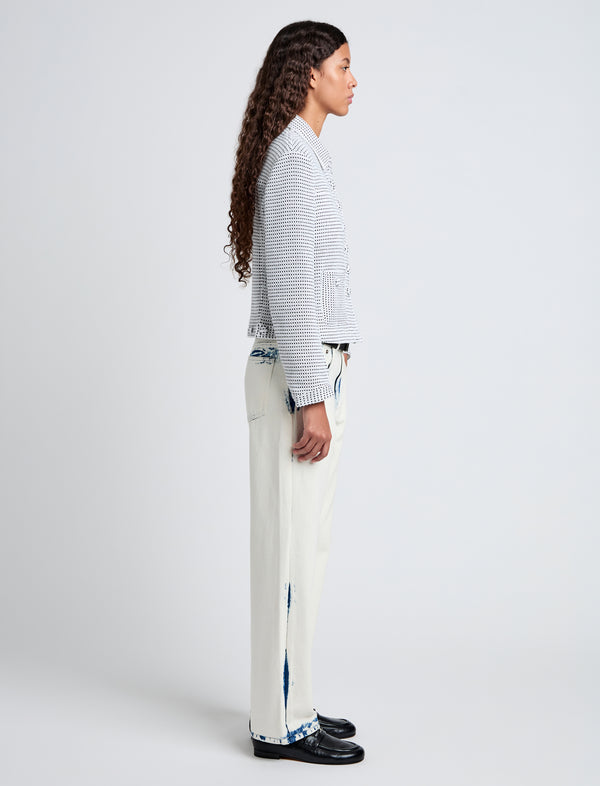Proenza Schouler Proenza Schouler White Label Osler Jacket In Tweed - Off White