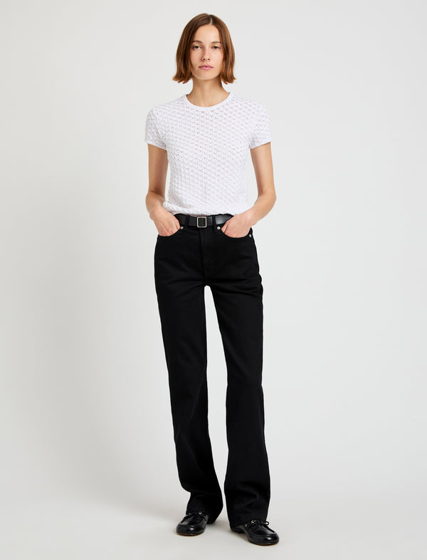 Proenza Schouler Proenza Schouler White Label Quincy Top In Crochet - White