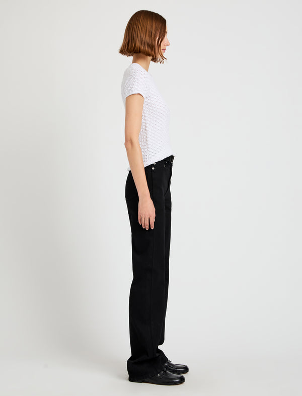 Proenza Schouler Proenza Schouler White Label Quincy Top In Crochet - White