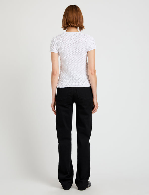 Proenza Schouler Proenza Schouler White Label Quincy Top In Crochet - White