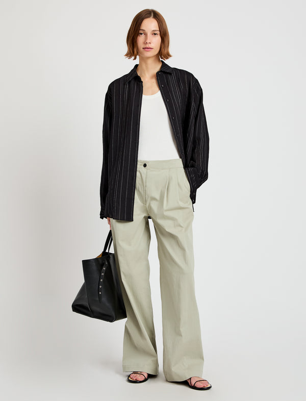 proenza schouler Proenza Schouler White Label Romina Pant in Cotton - Sage