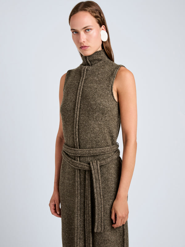 Proenza Schouler Proenza Schouler White Label Zola Knit Dress In Wool - Branch