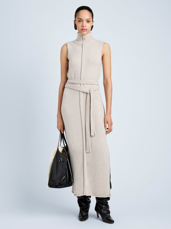 proenza schouler Proenza Schouler White Label Zola Knit Dress in Wool - Off White