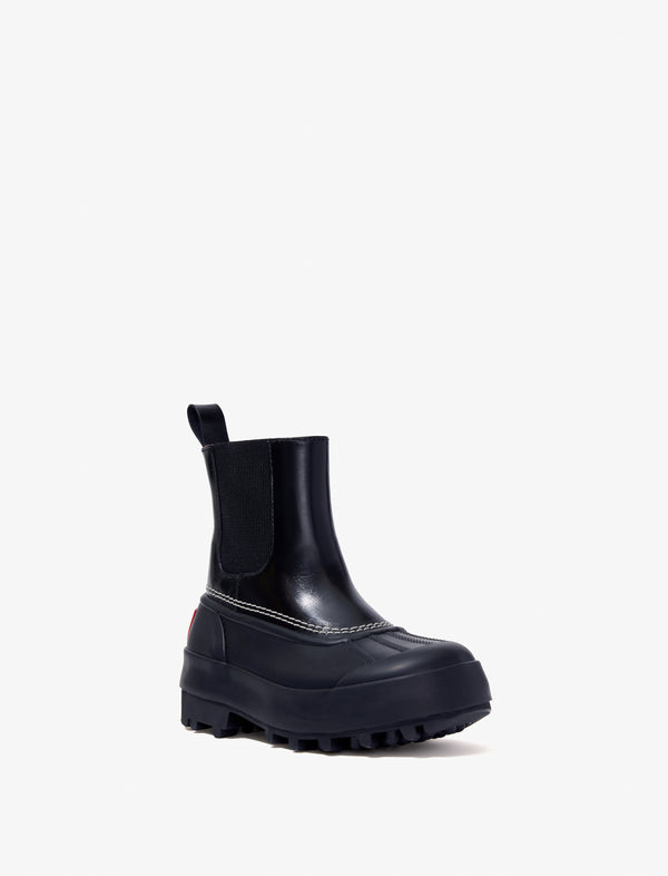 Proenza Schouler SOREL X Proenza Schouler SOREL X Proenza Schouler Caribou Chelsea Boots - Black/Chalk