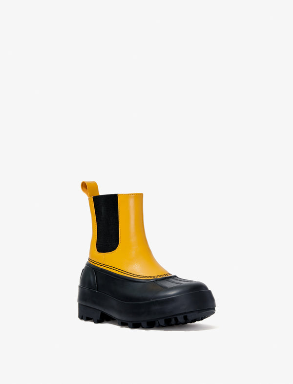 Proenza Schouler SOREL X Proenza Schouler SOREL X Proenza Schouler Caribou Chelsea Boots - Golden Ochre/Black