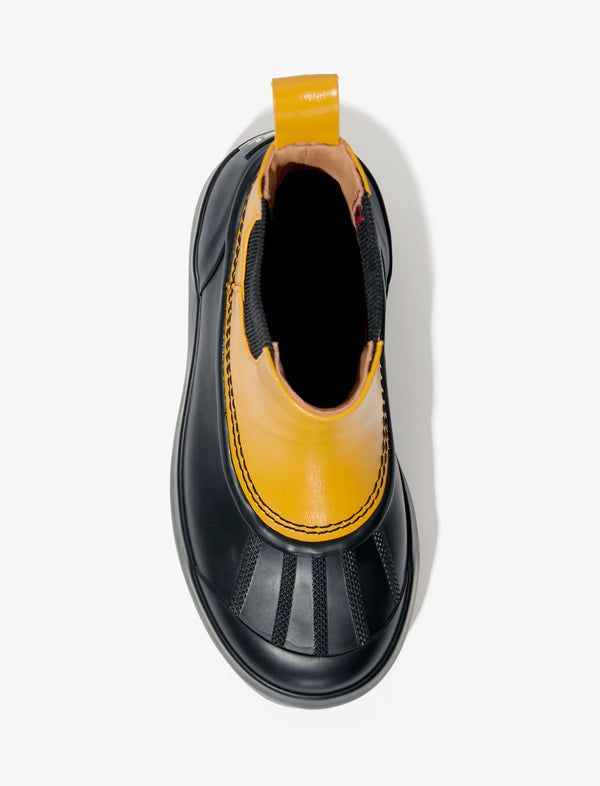 Proenza Schouler SOREL X Proenza Schouler SOREL X Proenza Schouler Caribou Chelsea Boots - Golden Ochre/Black