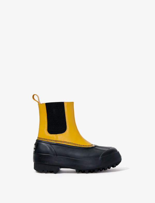 proenza schouler SOREL x Proenza Schouler SOREL x Proenza Schouler Caribou Chelsea Boots - Golden Ochre/Black