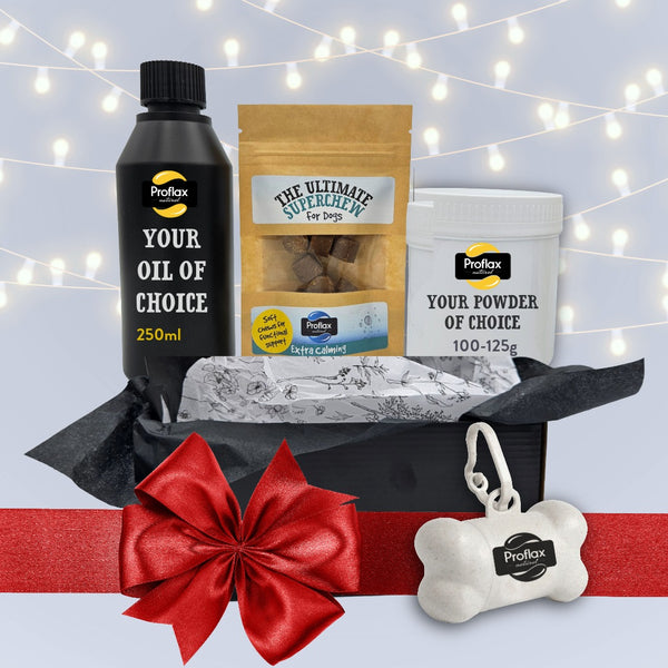 Proflax Proflax Christmas Gift Set – Pick & Pair (Powder Oil & Treats)