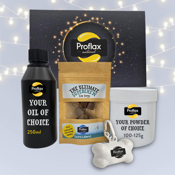 proflax Proflax Christmas Gift Set – Pick & Pair (Powder Oil & Treats)