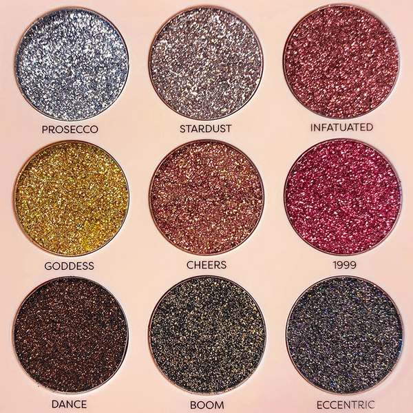 Profusion Cosmetics 20th Anniversary Pressed Glitter Palette