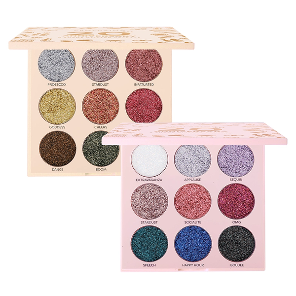 profusion cosmetics 20th Anniversary Pressed Glitter Palette