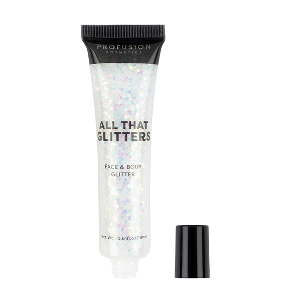 Profusion Cosmetics All That Glitters Face & Body Glitter Gel