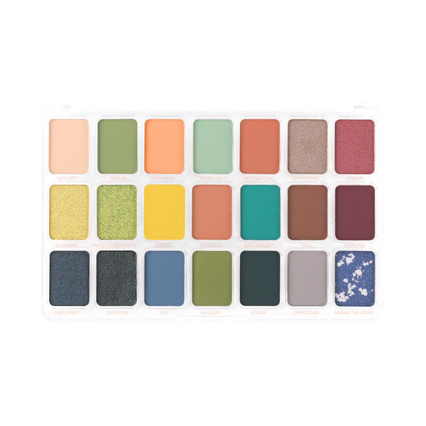 Profusion Cosmetics Artistry 21 Shade Palette - Adventurous
