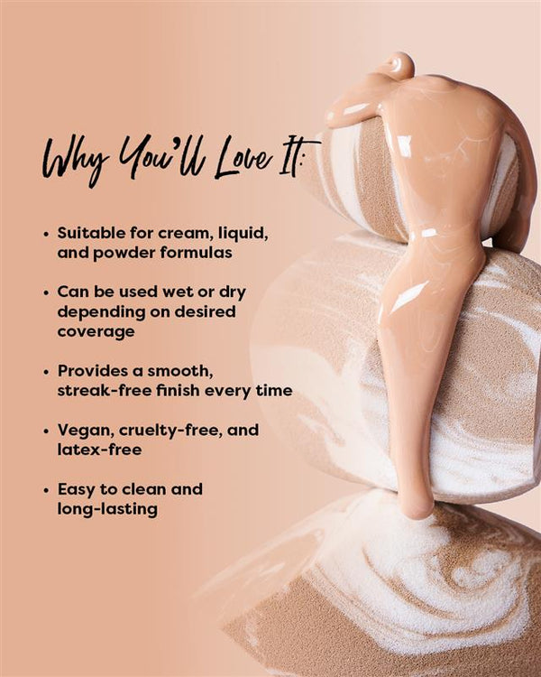 Profusion Cosmetics Blending Squad | 7-pc Beauty Sponge Set