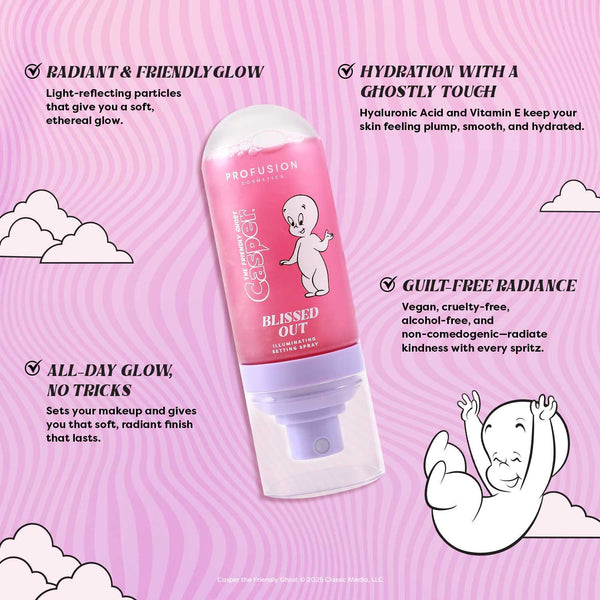 Profusion Cosmetics Blissed Out Illuminating Setting Spray