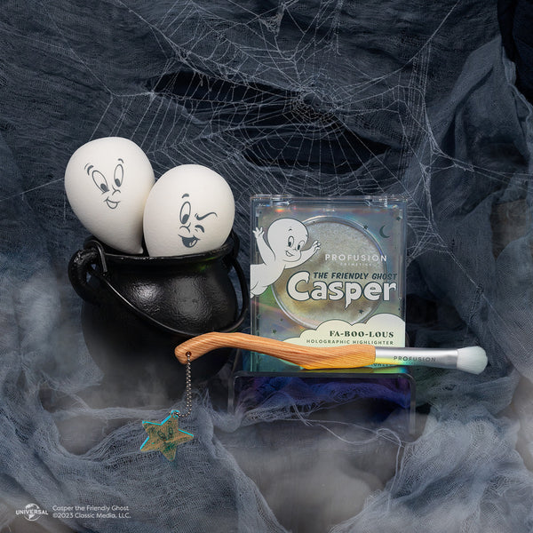 Profusion Cosmetics Casper The Friendly Ghost | Blissed Out Blend Glow In The Dark 2 PC Blending Sponge Set