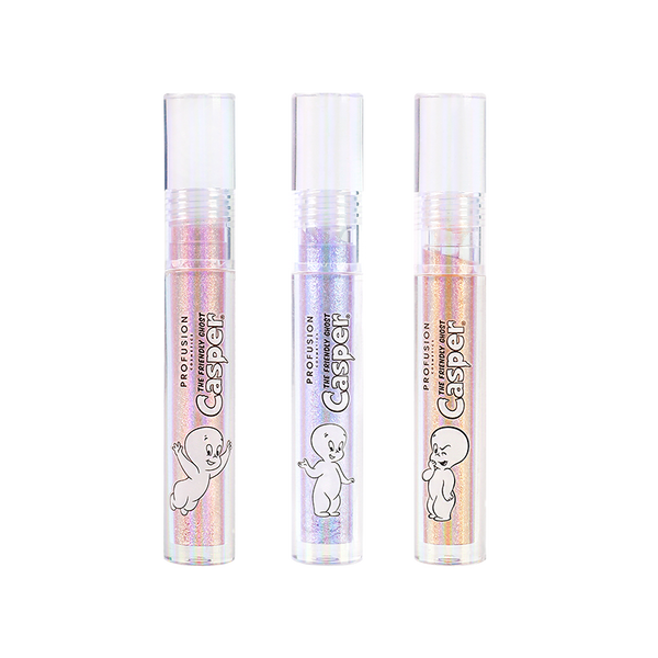 profusion cosmetics Casper the Friendly Ghost | The Ghostly Trio 3PC Glitter Lip Topper