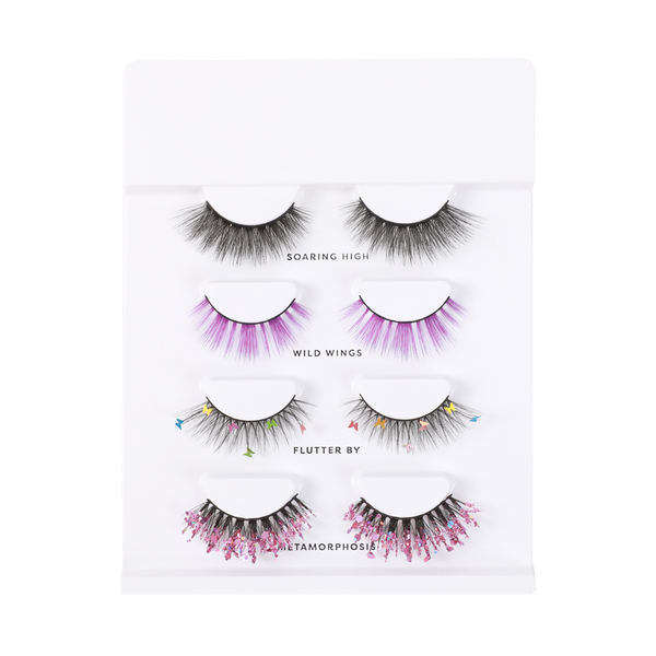 Profusion Cosmetics Empowered Butterfly | Flutter Lashes 4 Pair Lash Set