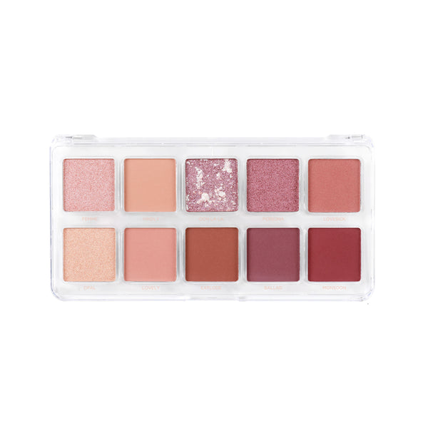 Profusion Cosmetics Essentials 10 Shade Palette – Mauves
