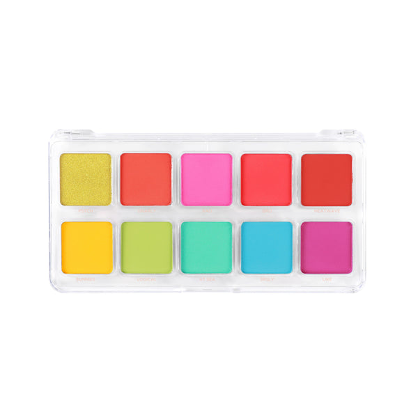 Profusion Cosmetics Essentials 10 Shade Palette – Neon