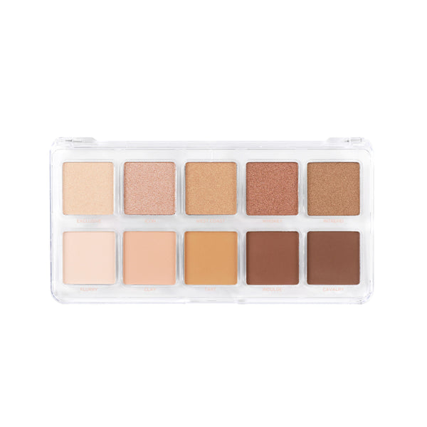 Profusion Cosmetics Essentials 10 Shade Palette – Nudes