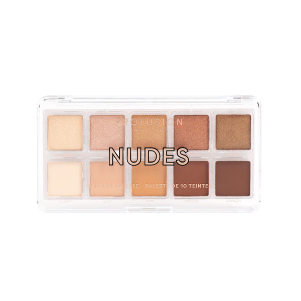 profusion cosmetics Essentials 10 Shade Palette – Nudes