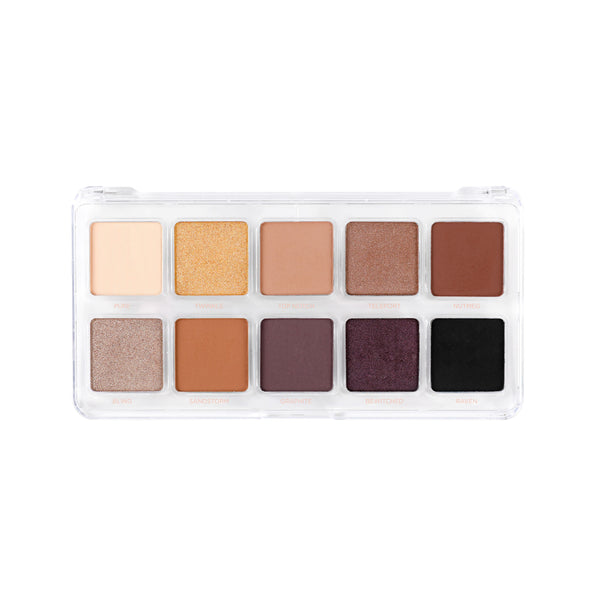 Profusion Cosmetics Essentials 10 Shade Palette – Smoky