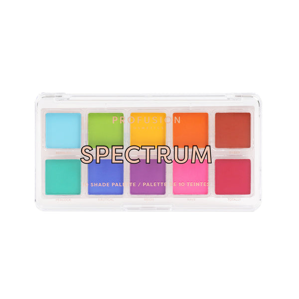 profusion cosmetics Essentials 10 Shade Palette – Spectrum