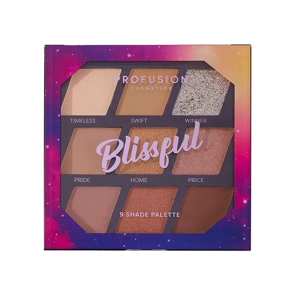 profusion cosmetics Euphoric Glam | Blissful 9-Shade Palette